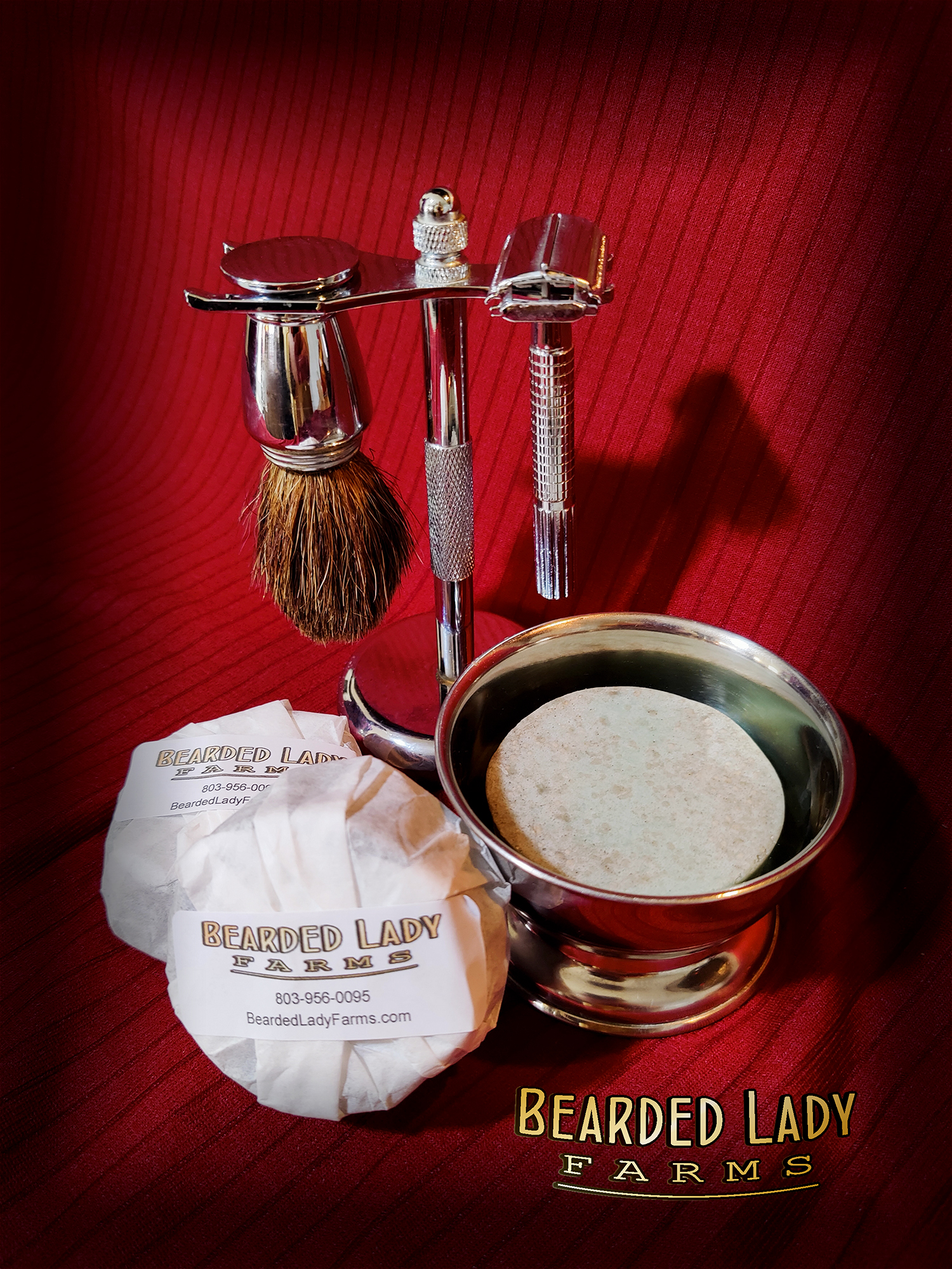 Shaving Soap - Wintergreen - Image 3