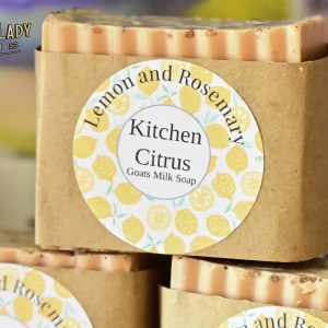 Goat Milk Soap - Kitchen Citrus