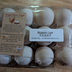 1 Dozen Non-Fertile Farm Fresh Duck Eggs